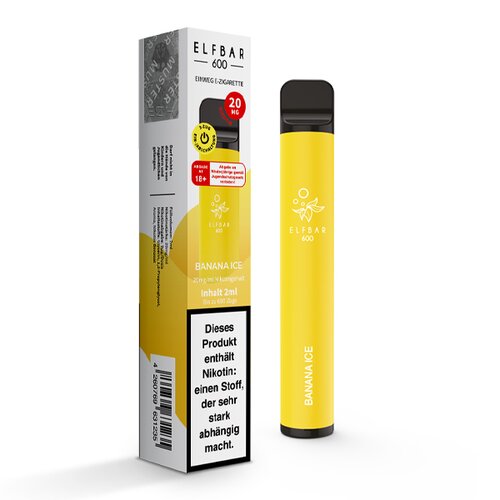 Banana Ice ELF Bar 600 Disposable Vape Dampf-Lab Banana Ice ELF Bar 600 Disposable Vape Dampf-Lab