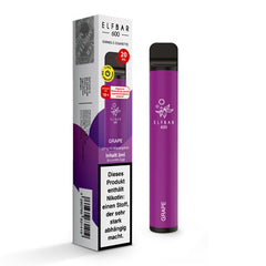 Grape ELF Bar 600 Disposable Vape