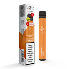 Strawberry Banana ELF Bar 600 Disposable Vape