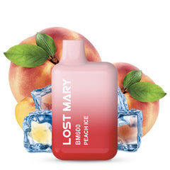 Peach Ice (Juicy Peach) ELF Bar Lost Mary BM600